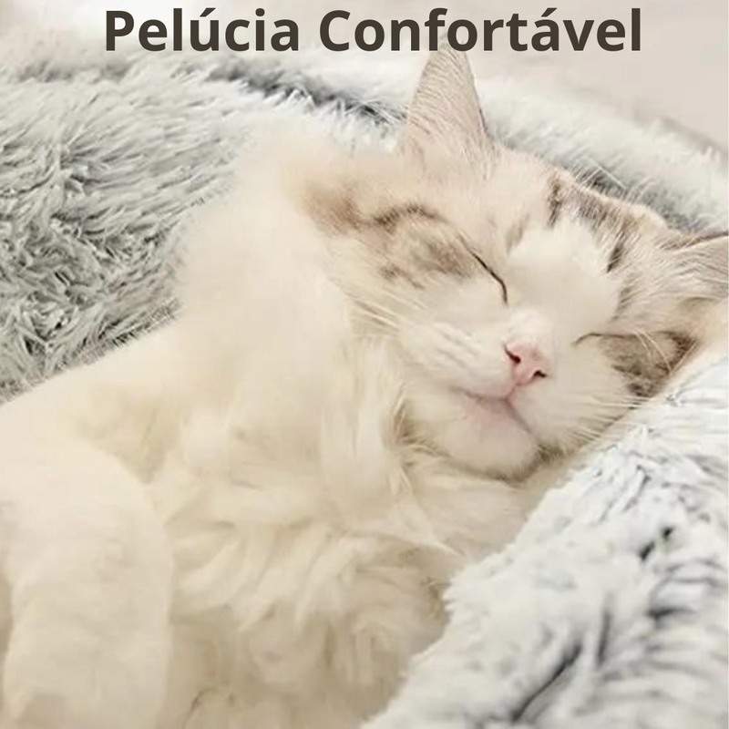 Caminha de Gato Fluffy - Cama Nuvem - Saco de Dormir Para Gatos - Ninho para Gatos